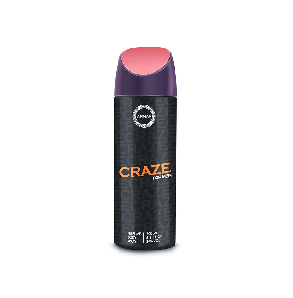 Armaf Craze For Men Deodorant Body Spray For Men & Women 200 ML