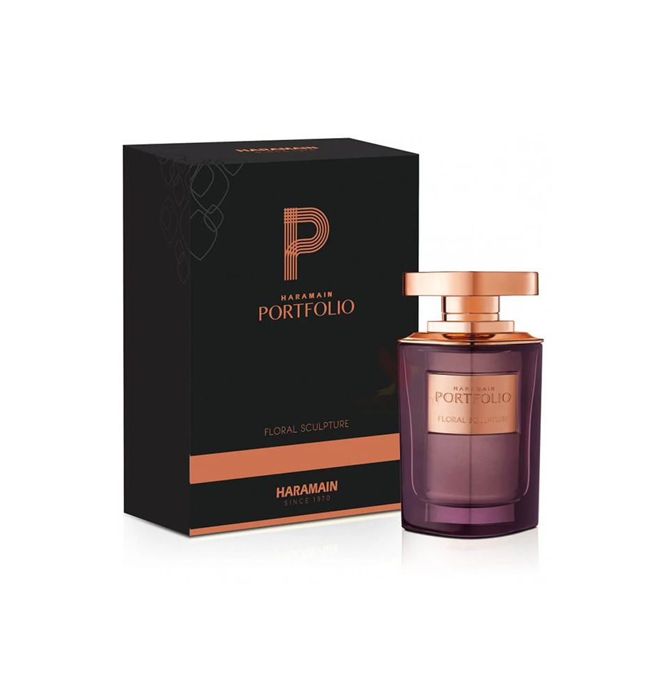 Al Haramain Portfolio Floral Sculpture Eau De Parfum 75ml For Men & Women