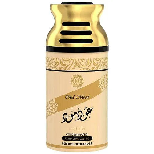 Lattafa Oud Mood Deodorant Body Spray for Unisex 200ml