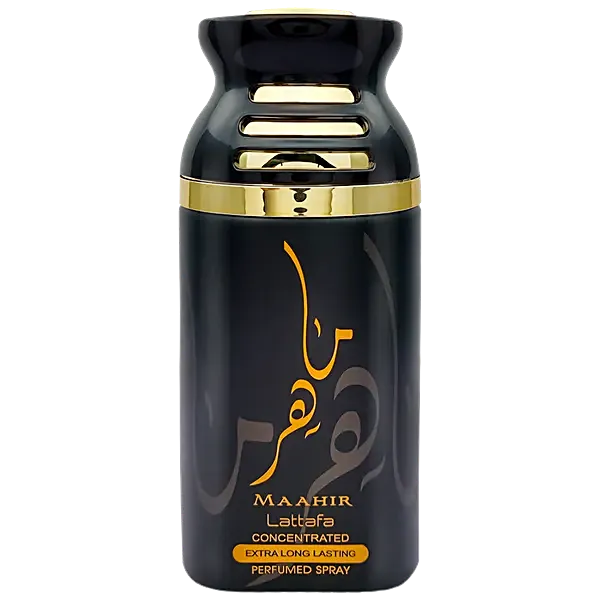 Lattafa Maahir Gold Deodorant Body Spray 200ml For Men & Women