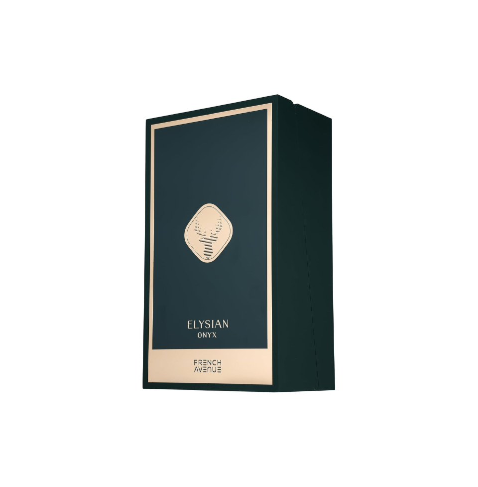 Fragrance World French Avenue Elysian Onyx Eau de Parfum 80ml For Men
