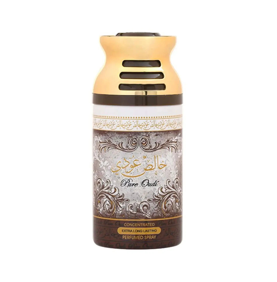 Lattafa Pure Oudi Deodorant Body Spray 250 ml For Men & Women