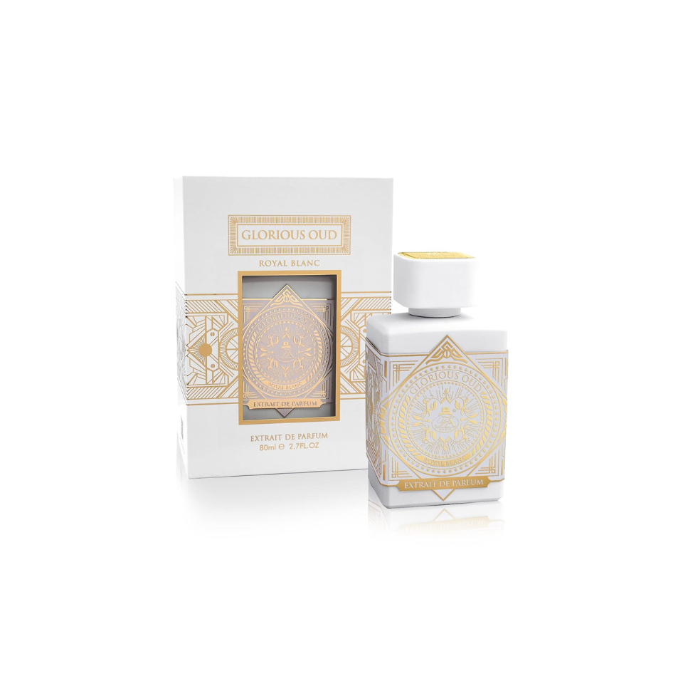 Fragrance World French Avenue Glorious Oud Royal Blanc Extrait De Parfum 80ml For Men & Women