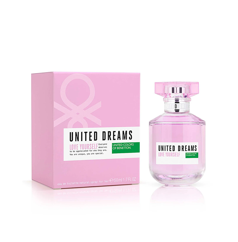 United Colors of Benetton United Dreams Love Yourself Eau De Toilette 50ml for Women