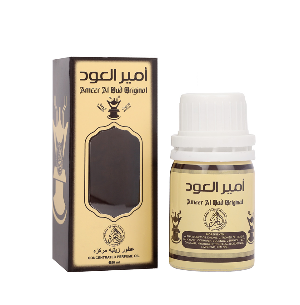 Al-Fakhr Ameer Al Oud Original 50ml Concentrated Perfume Oil For Men