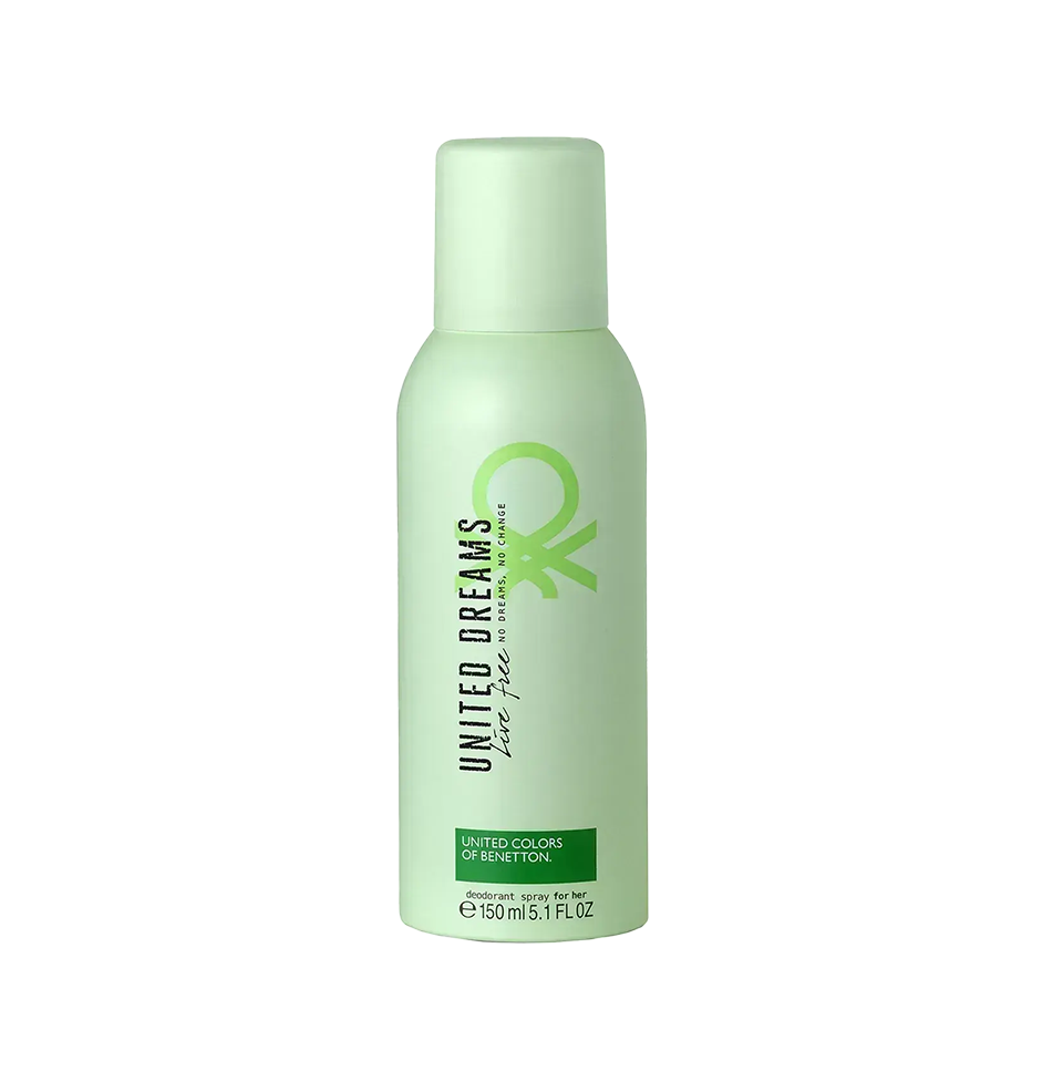 United Colors of Benetton United Dreams Live Free Deodorant Spray 150ml for Women
