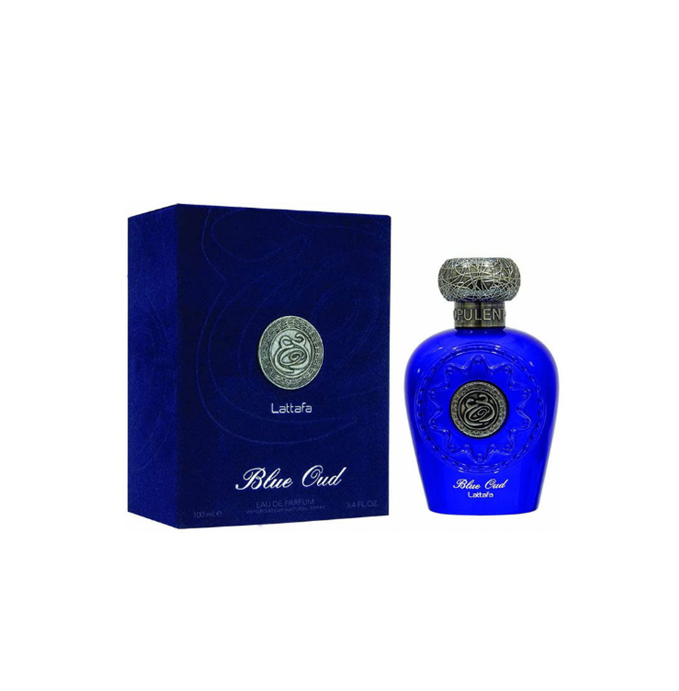 Lattafa Blue Oud Eau de Parfum 3.4oz/100 ml Unisex perfume.