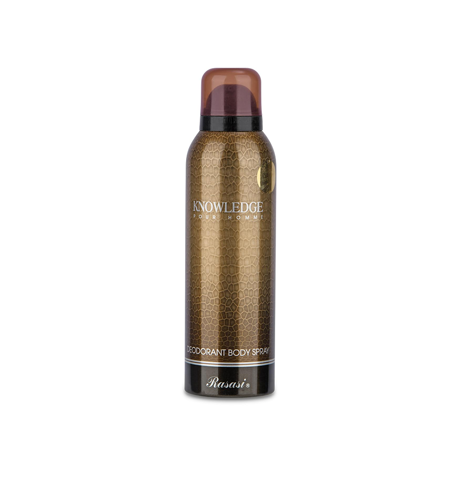 Rasasi Knowledge Pour Homme Deodorant Spray 200 ml For Men