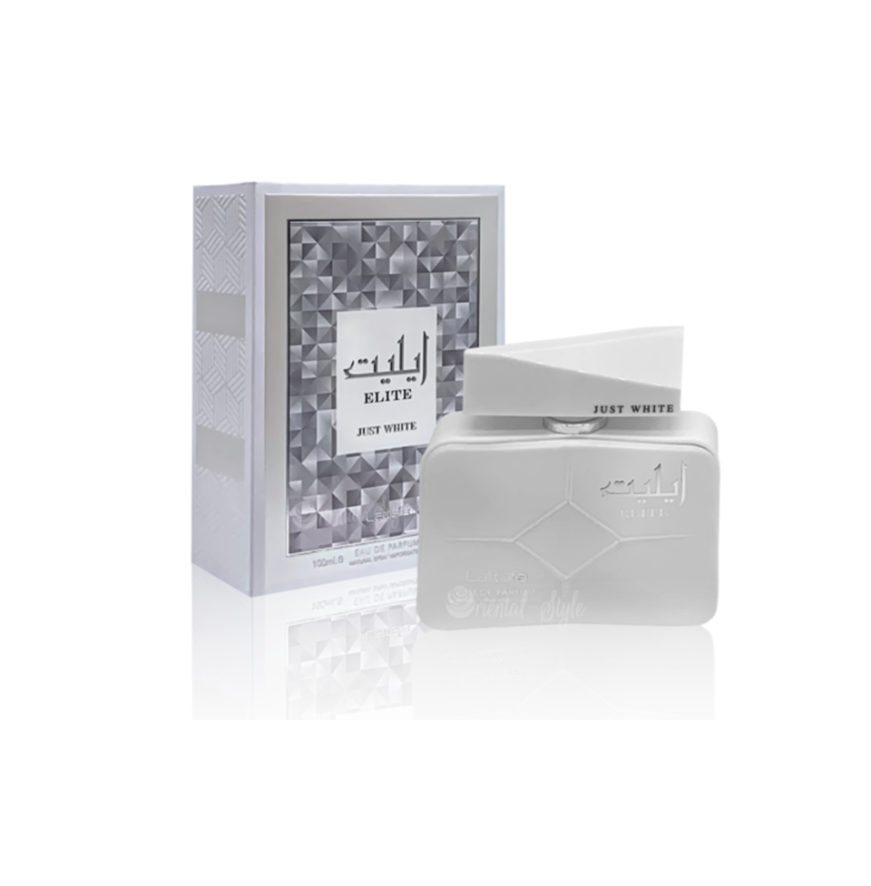 Elite Just White By Lattafa For Unisex – Eau De Parfum, 100ML