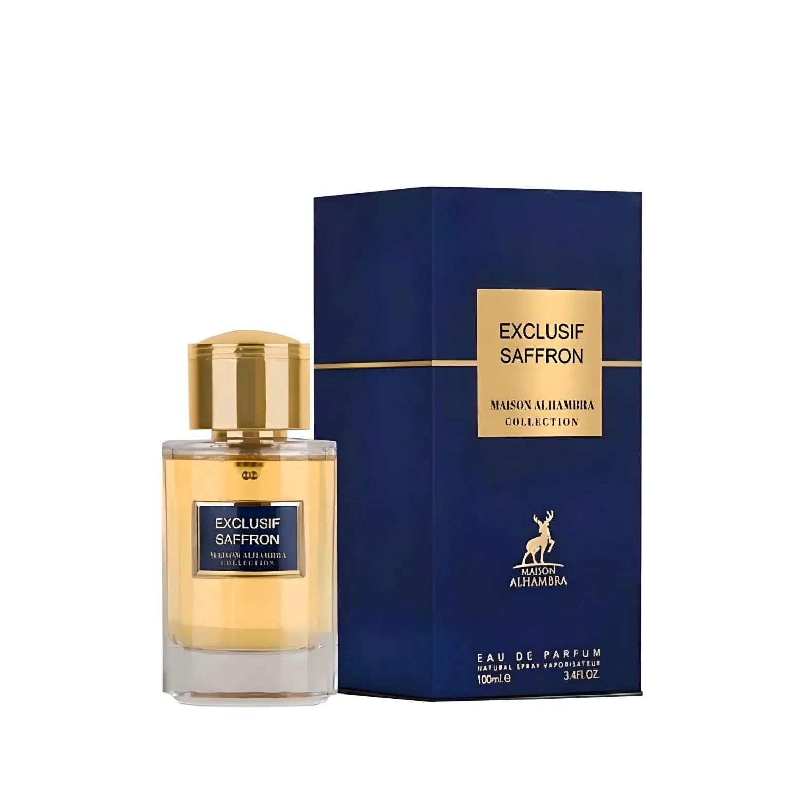 Maison Alhambra Exclusif Saffron Eau De Parfum 100ml For Men & Women