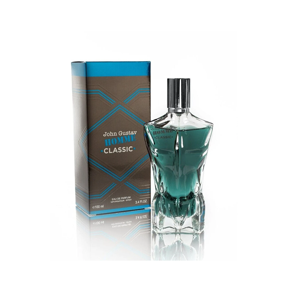 Fragrance World John Gustav Homme Classic Eau De Parfum 100ml for Men