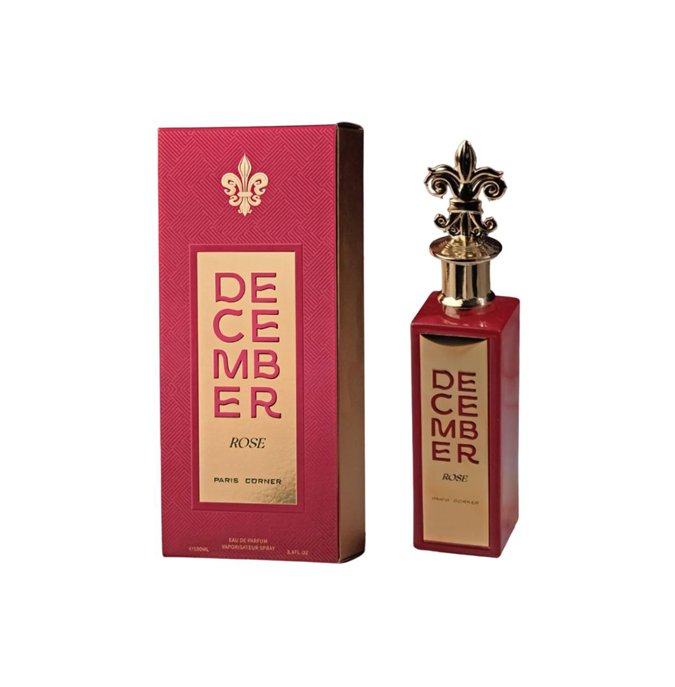 Paris Corner December Rose Eau De Parfum 100ml For Men & Women