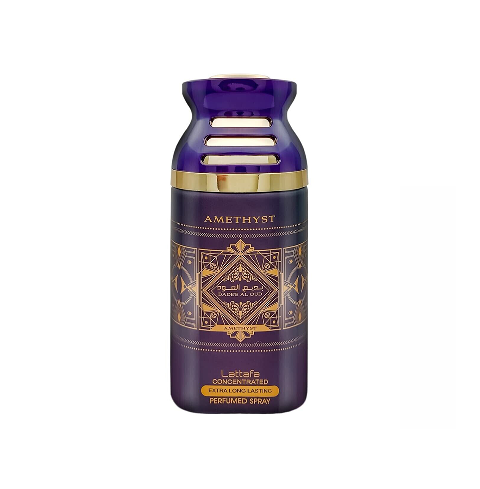 Lattafa Badee Al Oud Amethyst Long Lasting Fragrances Body Spray 250ml