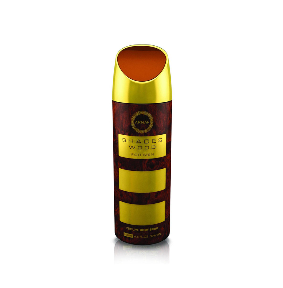 Armaf Shades Wood Deodorant Body Spray For Men & Women 200 ML