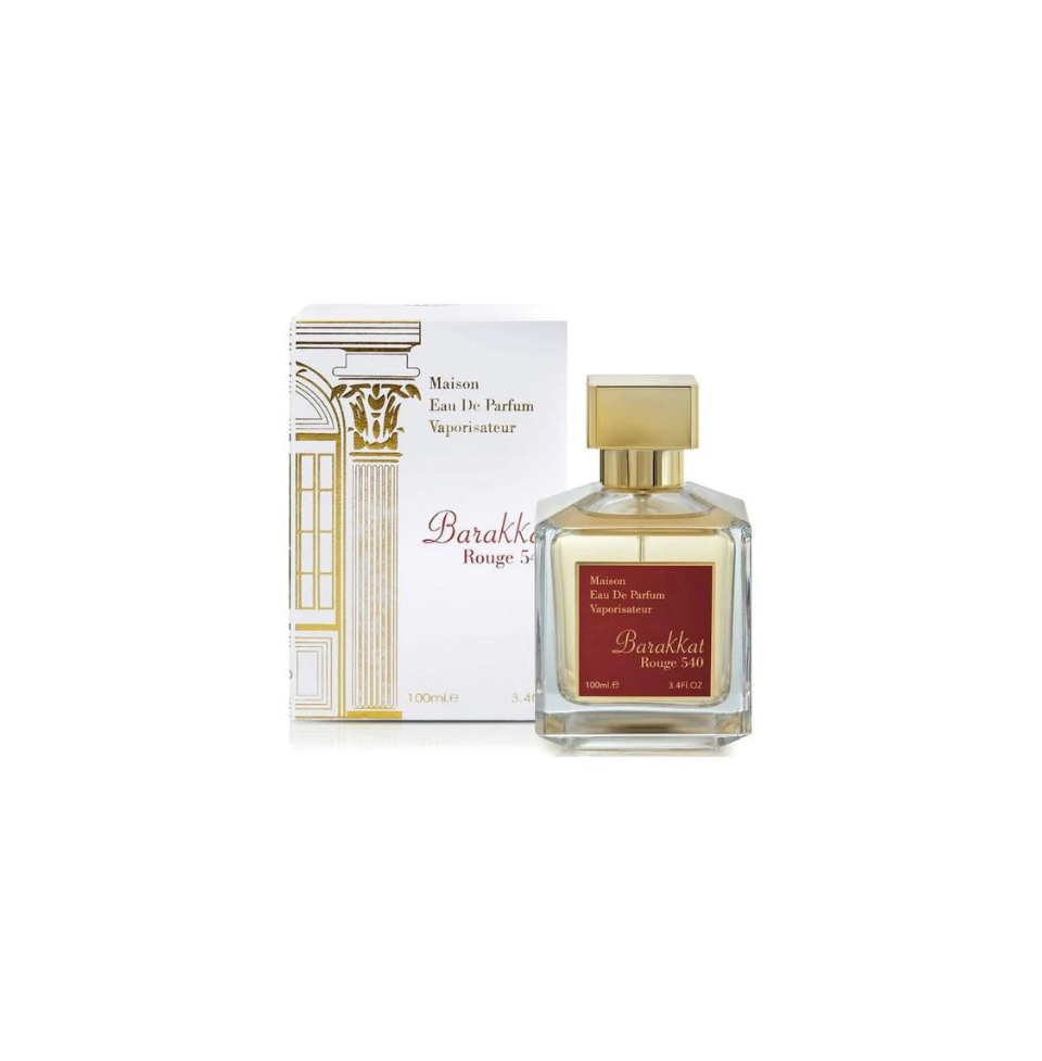 Fragrance World Barakkat Rouge 540 (B Rouge) Eau De Parfum 100ml For Men