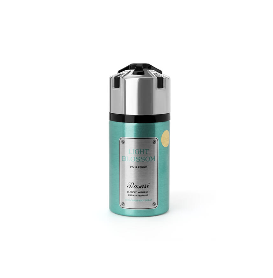 Rasasi Light Blossom Deodorant Spray 250ml For Woman