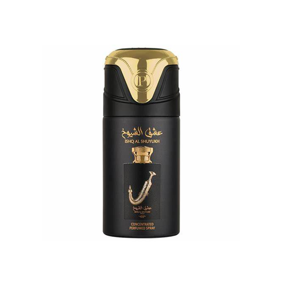 Lattafa Pride  Ishq Al Shuyukh Gold Deodorant Body Spray for Unisex 250ml