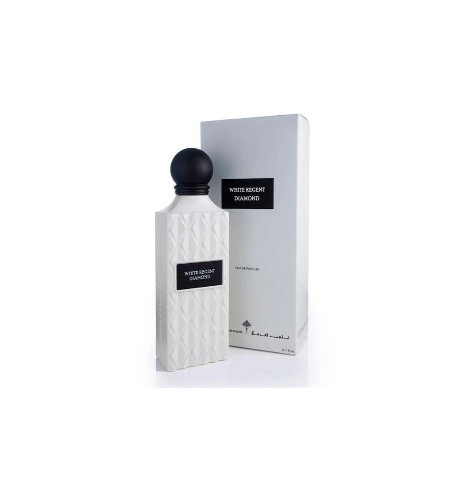 Ibraheem Al Qurashi White Regent Diamond Eau De Parfum 200ml For Men & Women