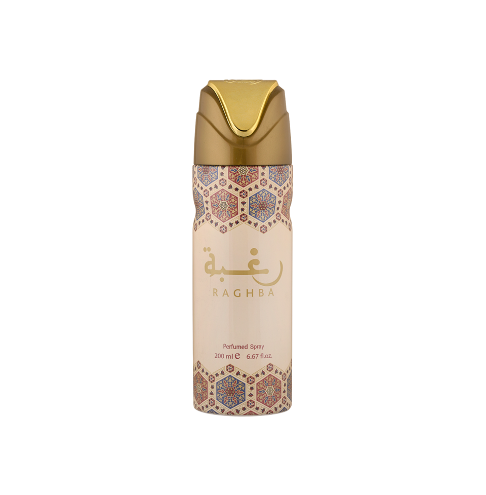 Lattafa Raghba Deodorant Body Spray For Unisex 200ml