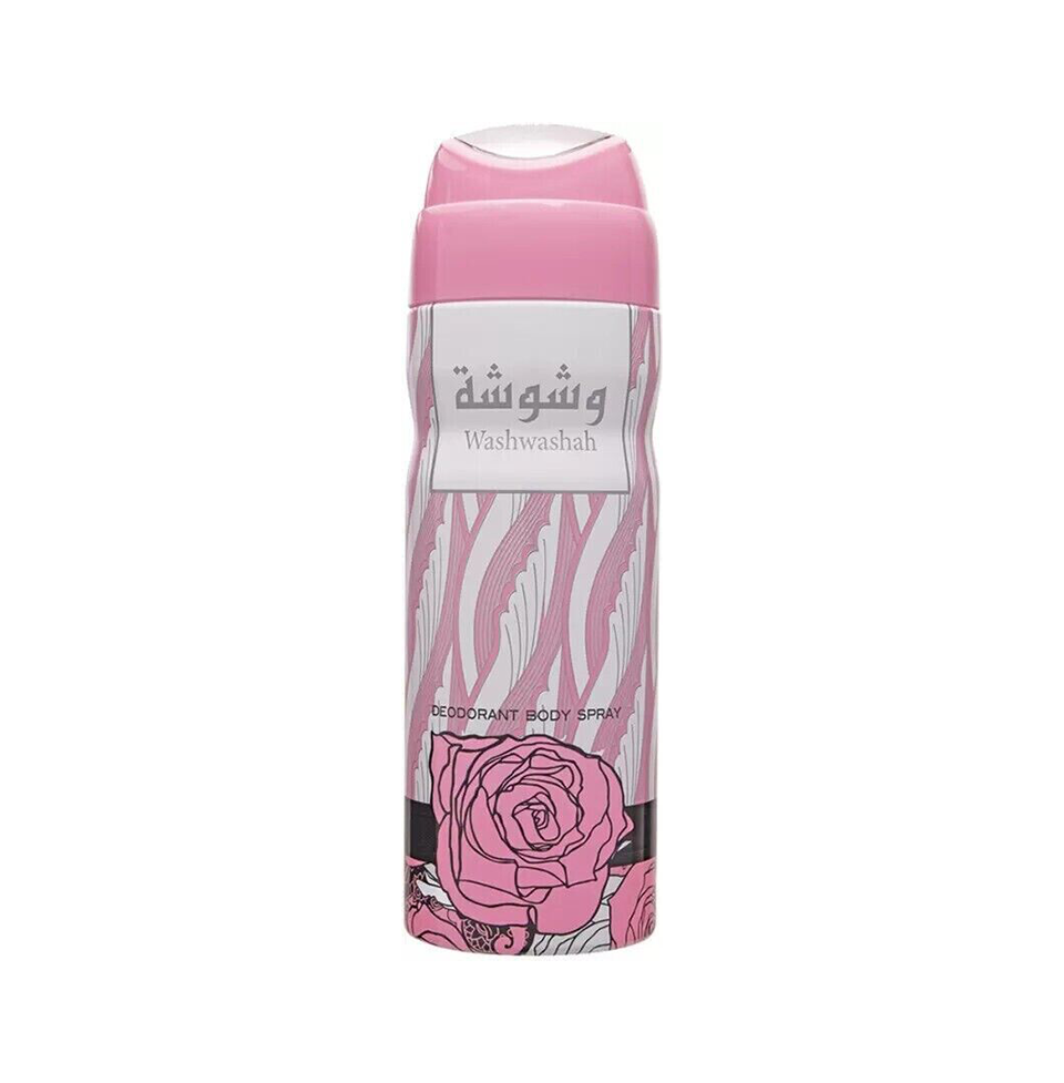 Lattafa Washwashah Deodorant Body Spray 200ml For Women