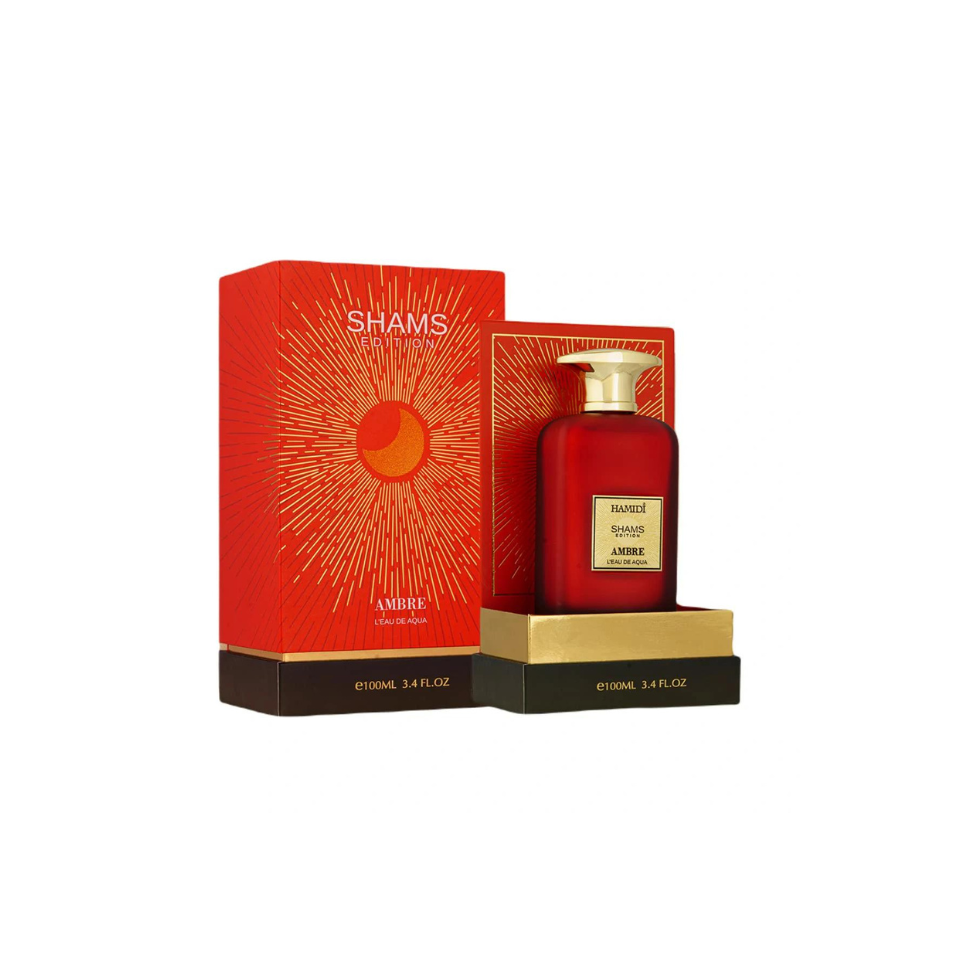 Hamidi Shams Edition Ambre L'eau De Aqua 100ml For Men & Women
