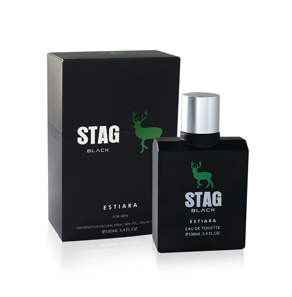 Estiara Stag Black Eau De Toilette For Men 100ML