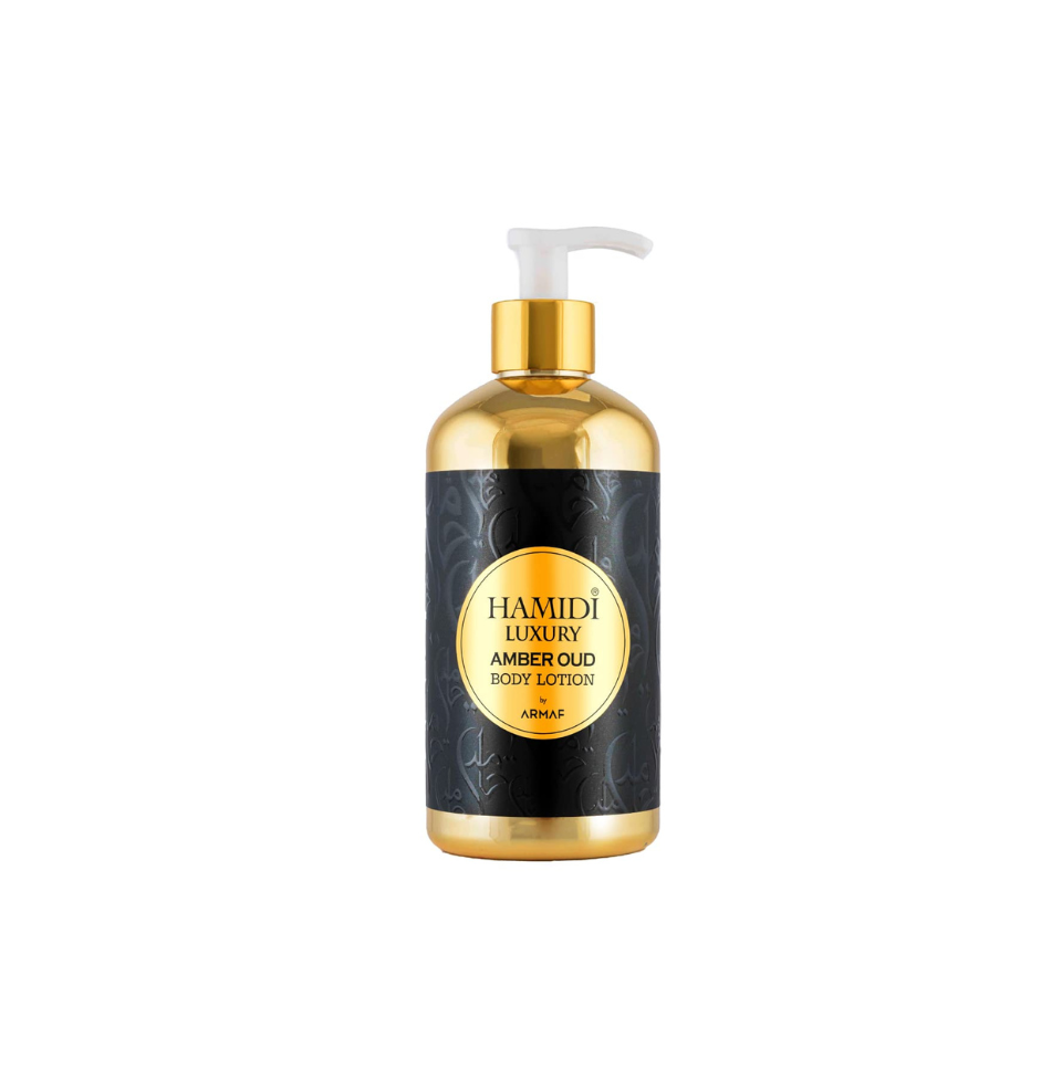 Hamidi Luxury Amber Oud Body Lotion 500ml For Men & Women