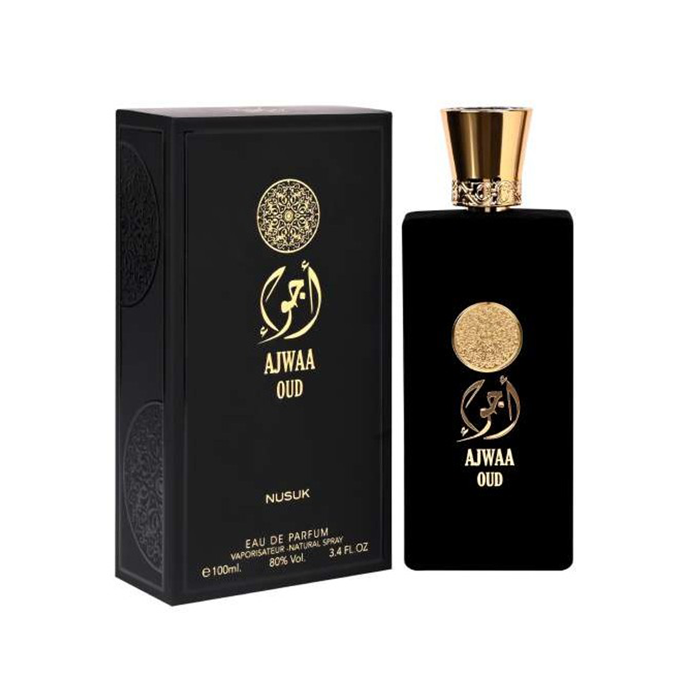 Nusuk Ajwa Oud Black Eau De Parfum For Men & Women 100ml