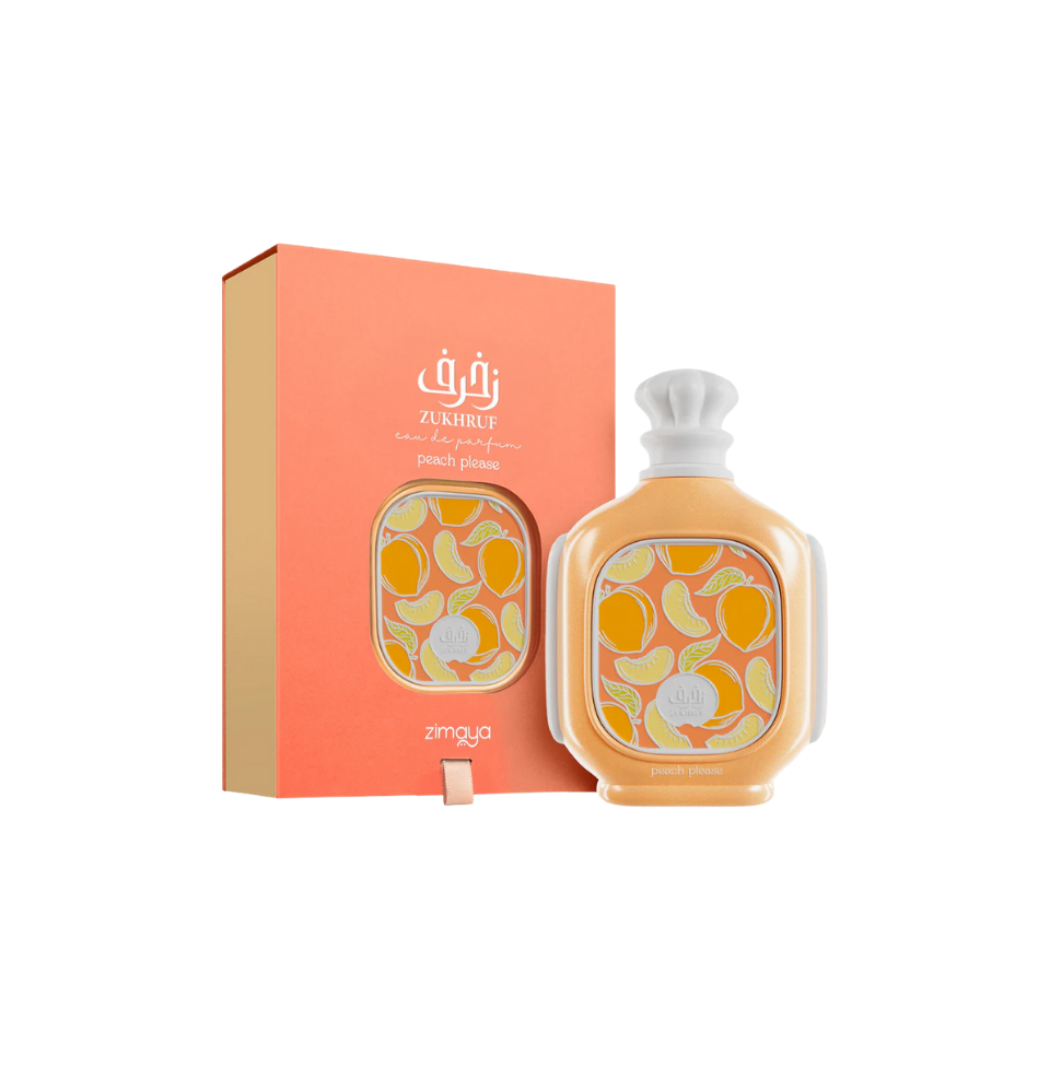 Zimaya Zukhruf Peach Please Eau De Parfum 100ml For Man & Woman