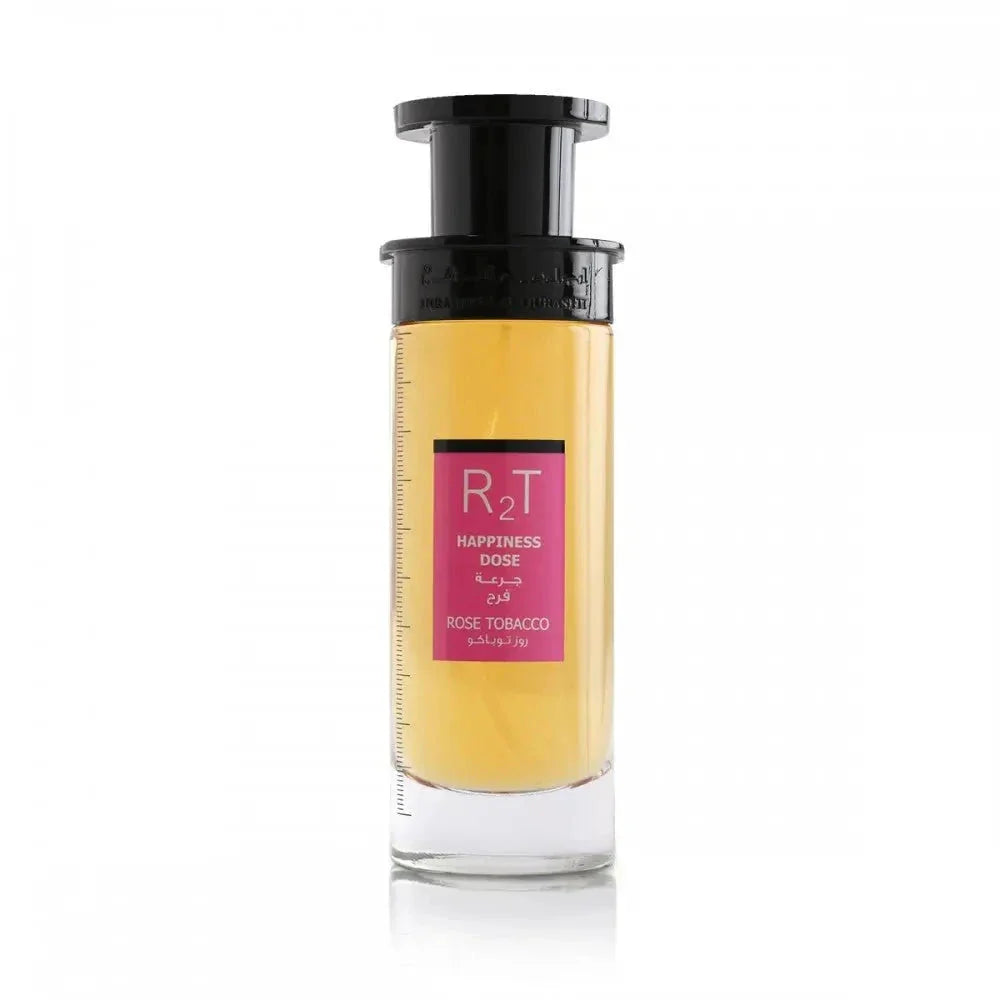 Ibraheem Al Qurashi Happiness Dose Rose Tobacco Eau de Parfum 75ml For Man & Woman