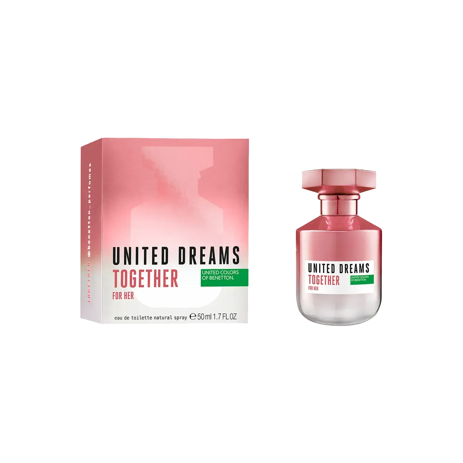 United Colors Of Benetton Together For Her Eau De Toilette 50 ML