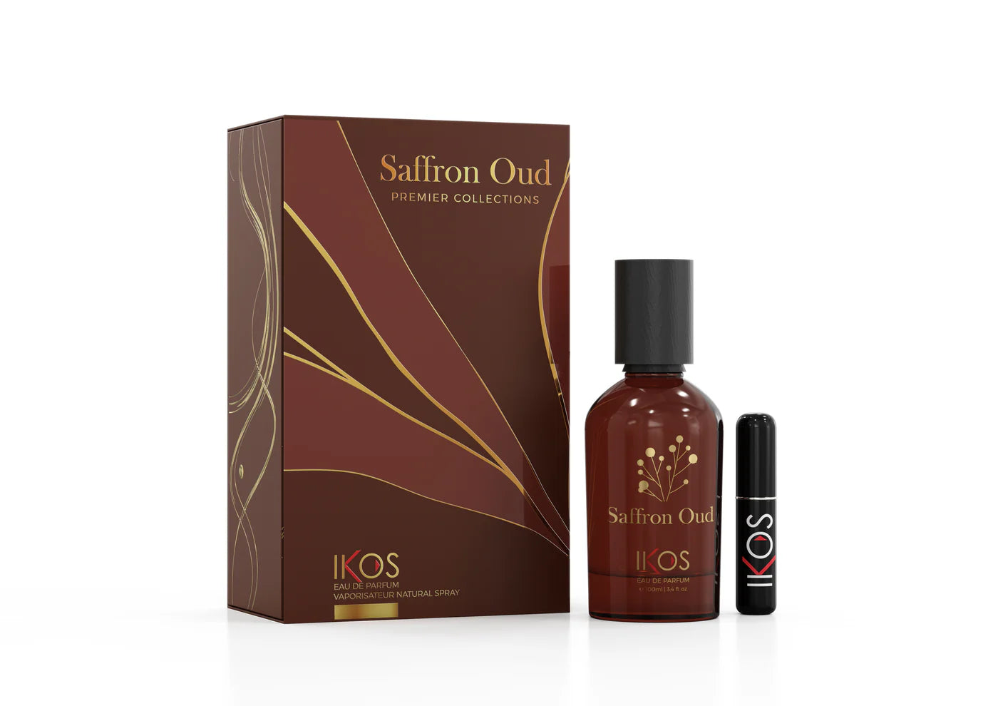 Ikos Saffron Oud Eau De Parfum 100ml For Women