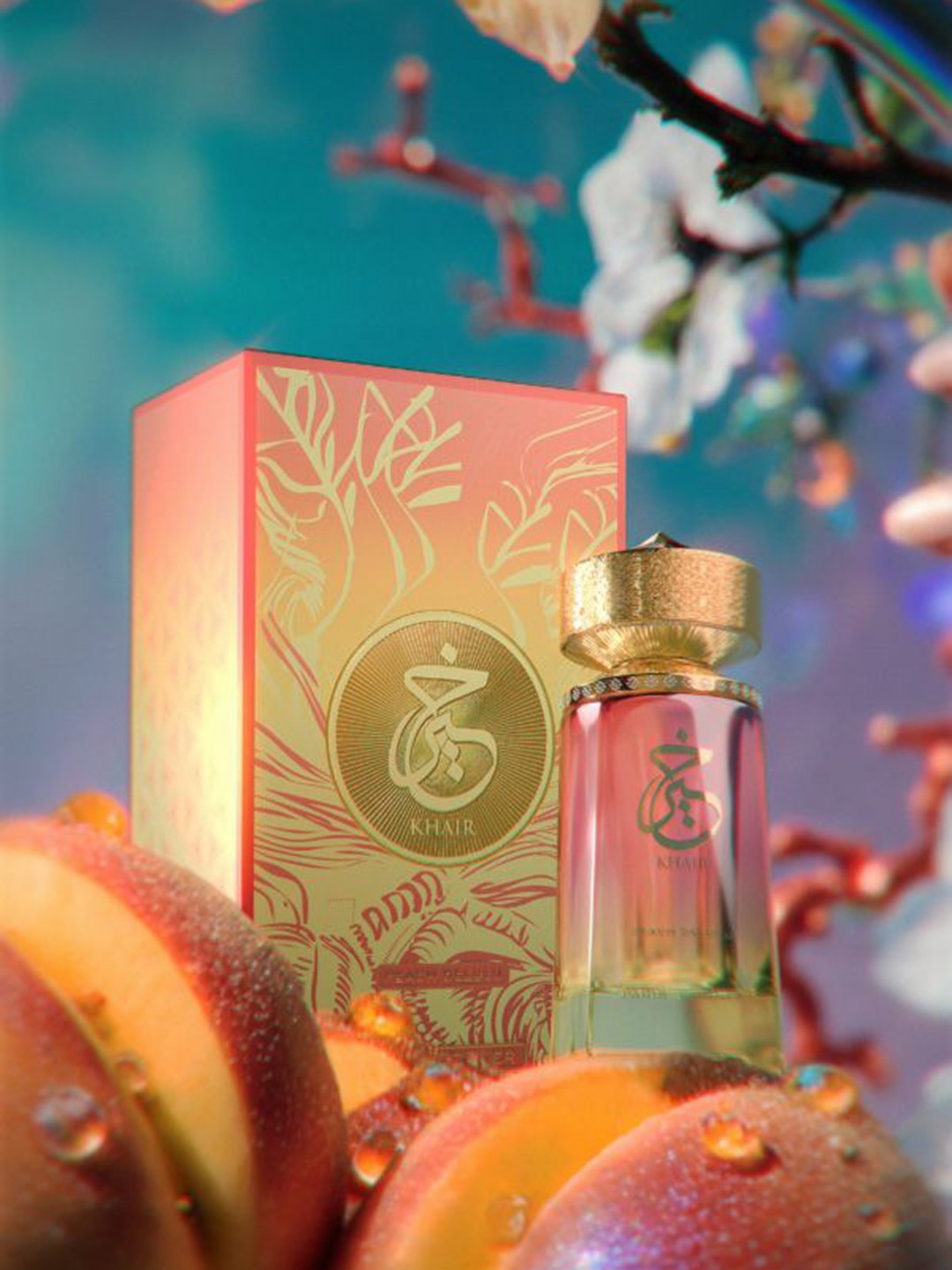Paris Corner Khair Peach Delulu Eau De Parfum 100ml For Woman