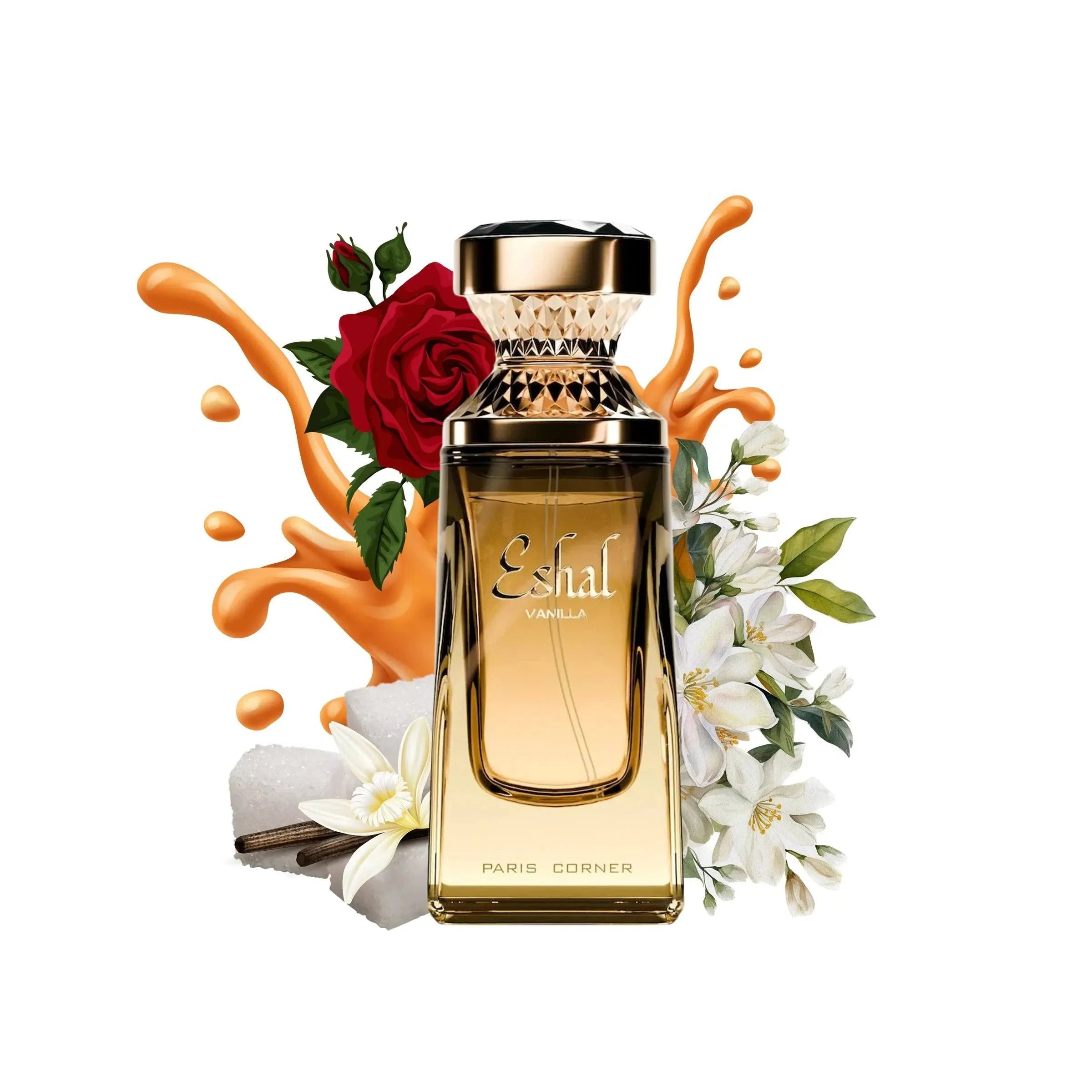Paris Corner Eshal Vanilla Eau De Parfum 100ml For Woman