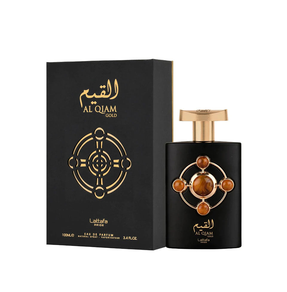 Lattafa Pride Al Qiam Gold  EDP  Spray 3.4 oz 100 ml .