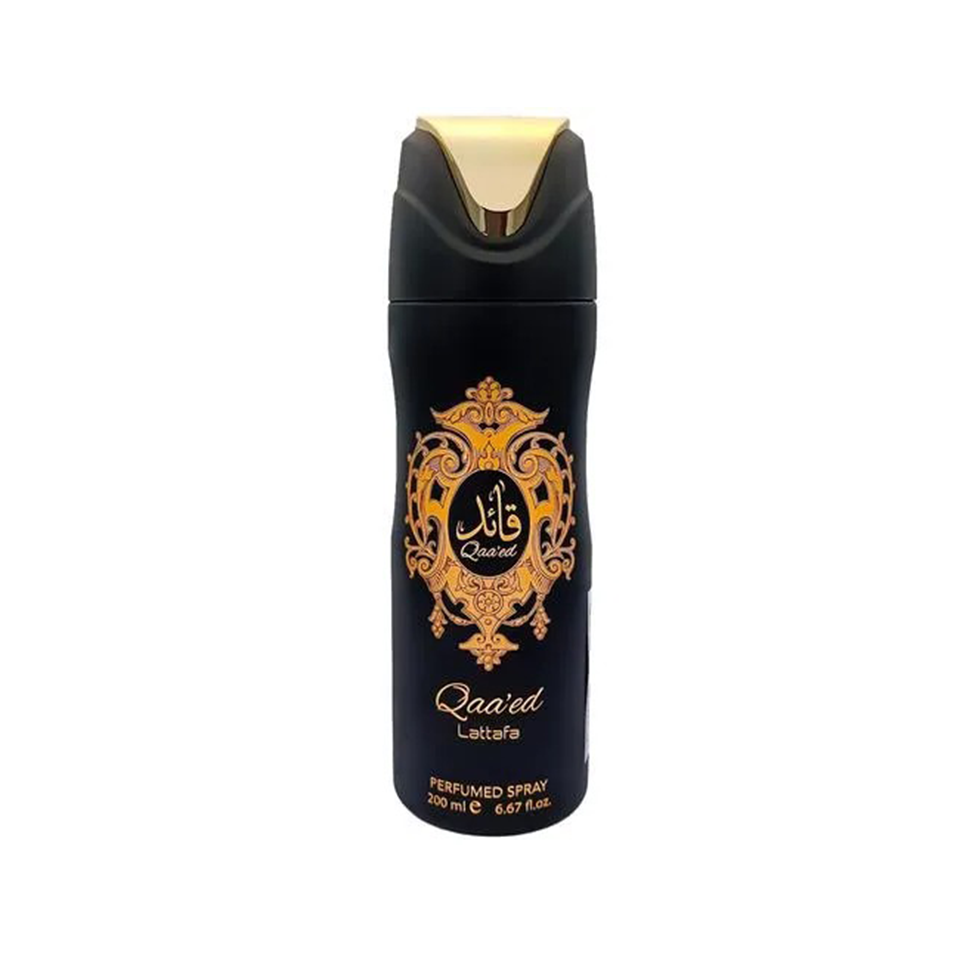 Lattafa Qaaed Deodorant Body Spray For Unisex 200ml Pack of 2