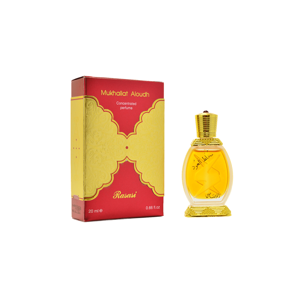 Rasasi Mukhallat Al Oudh Concentrated Perfume Oil by Rasasi- 20ml