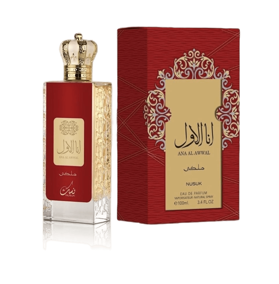 Nusuk Ana Al Awwal Red/Malaki Eau De Parfum For Men & Women 100ml