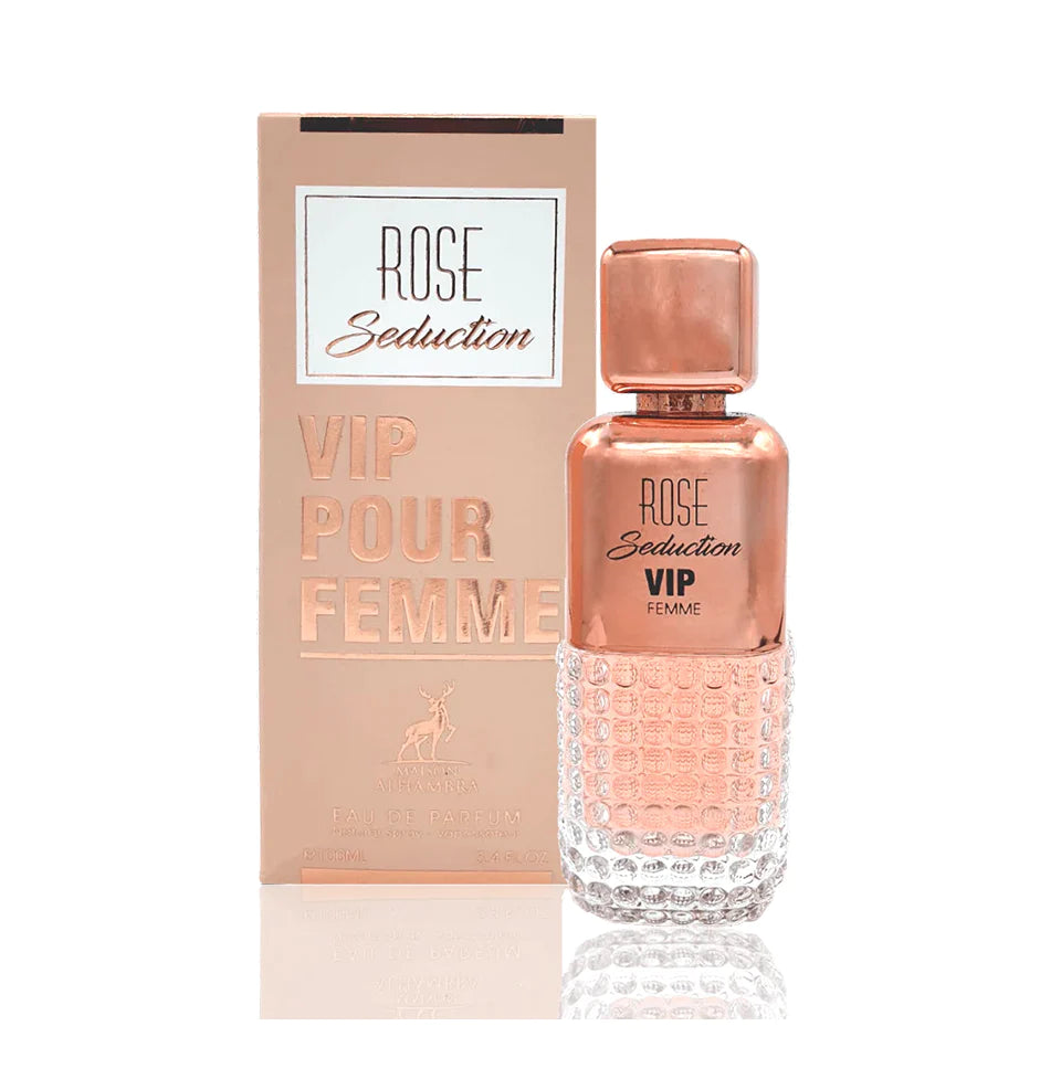 Rose Seduction Vip Pour Femme By Maison Alhambra Edp 100ml For Women