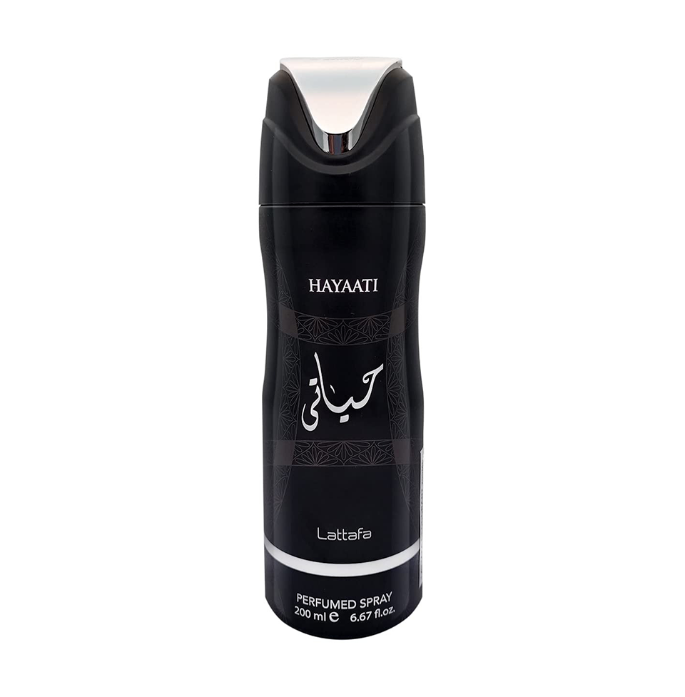 Lattafa Hayaati Deodorant Body Spray for Unisex 200ml Pack of 2