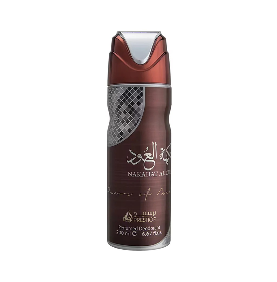 Lattafa Nakahat Al Oud Deodorant (200ml) Pack of 5