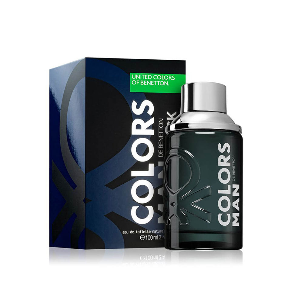 United Colors De Benetton Colors Black Eau De Toilette 100ml For Man