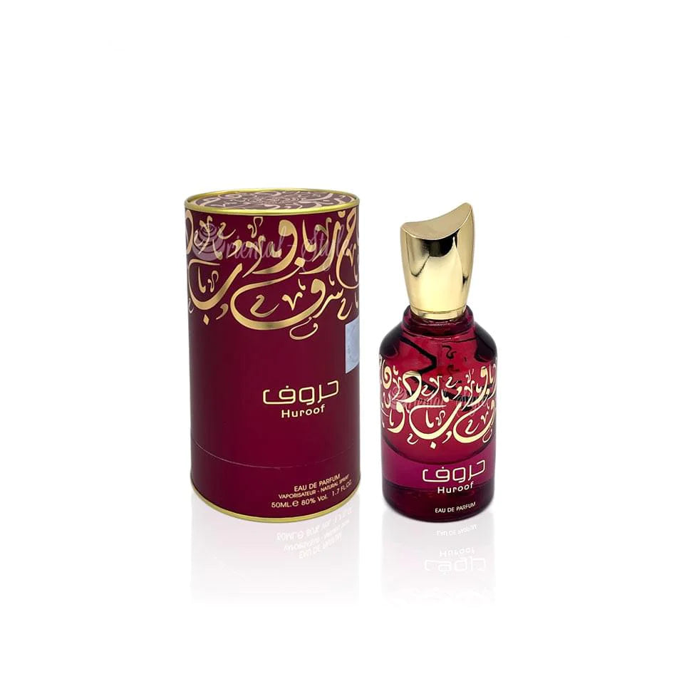 Ard al zaafaran huroof eau de parfum 50ml for men and women