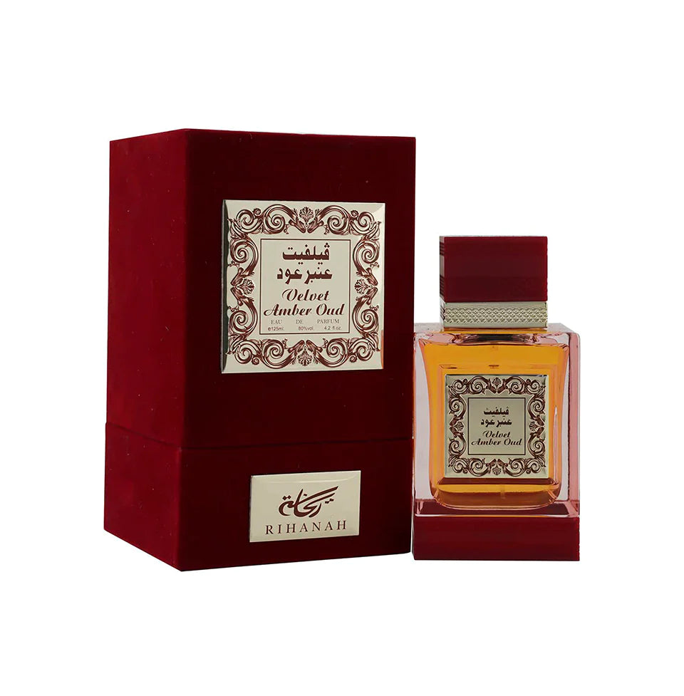 Rihanah Velvet Amber Oud Eau De Parfum For Men & Women 125ml