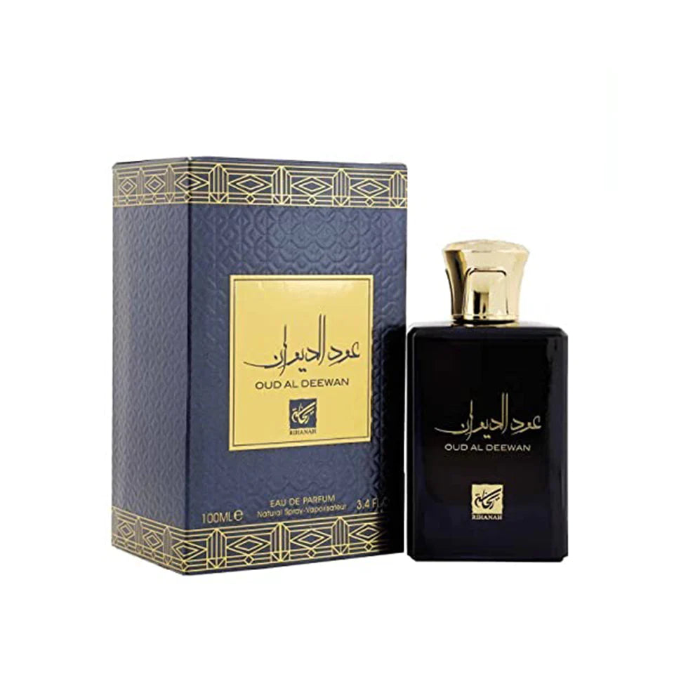 Rihanah Oud Al Deewan Eau De Parfum For Men & Women 100ml