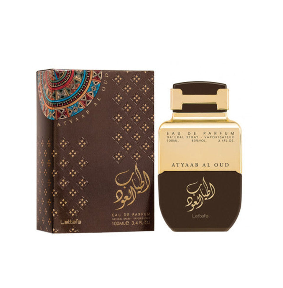 New Lattafa Atyaab Al Oud 100ml Eau De Parfum Unisex.