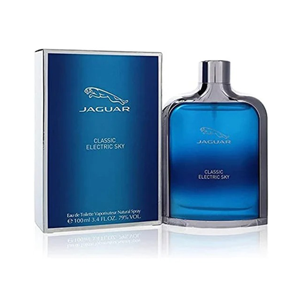 Jaguar Classic Electric Sky 100ml Edt For Men