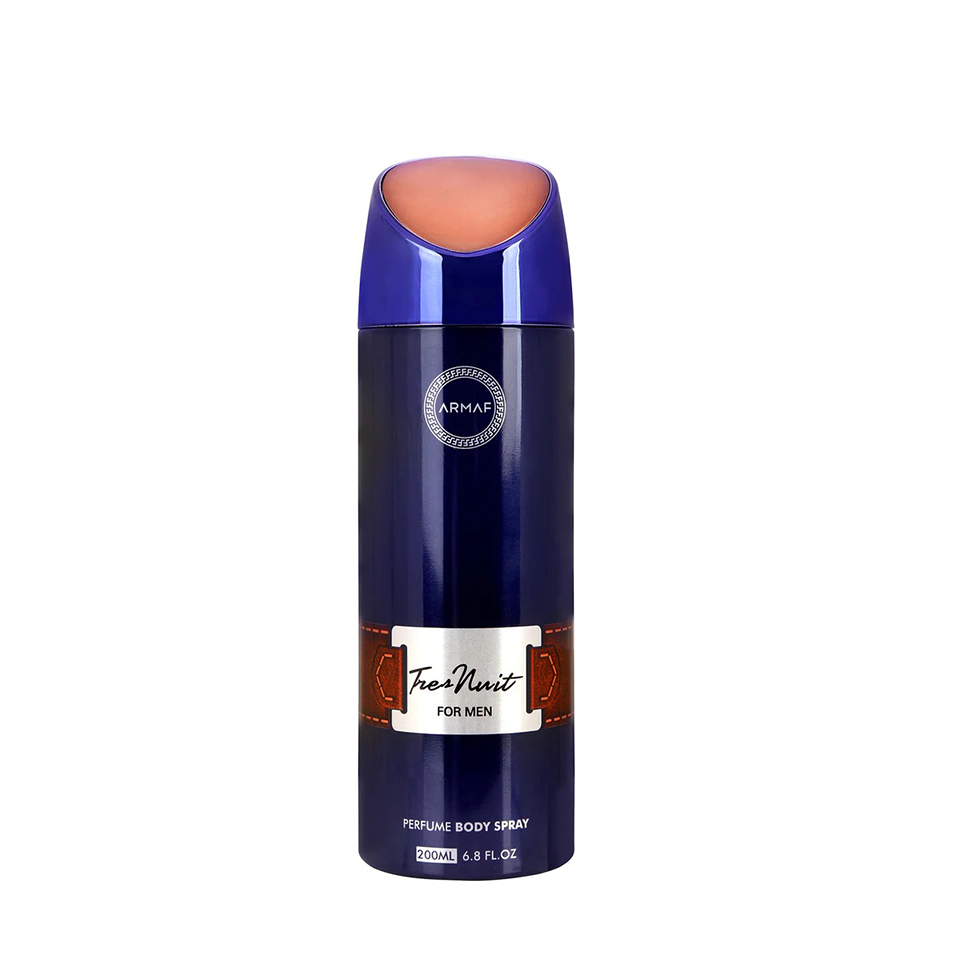 Armaf Tres Nuit Deodorant Body Spray For Men, 200 ml