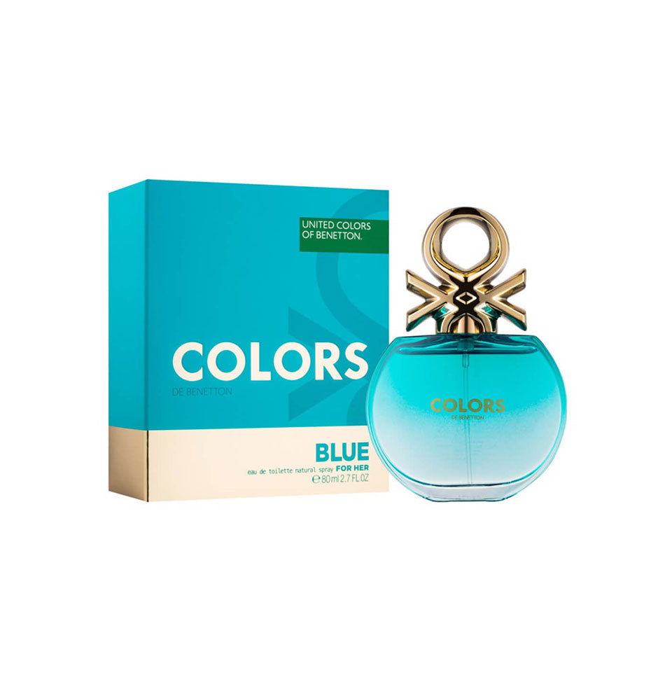 United Colors de Benetton Blue EDT (Eau De Toilette) 80ml for Women .