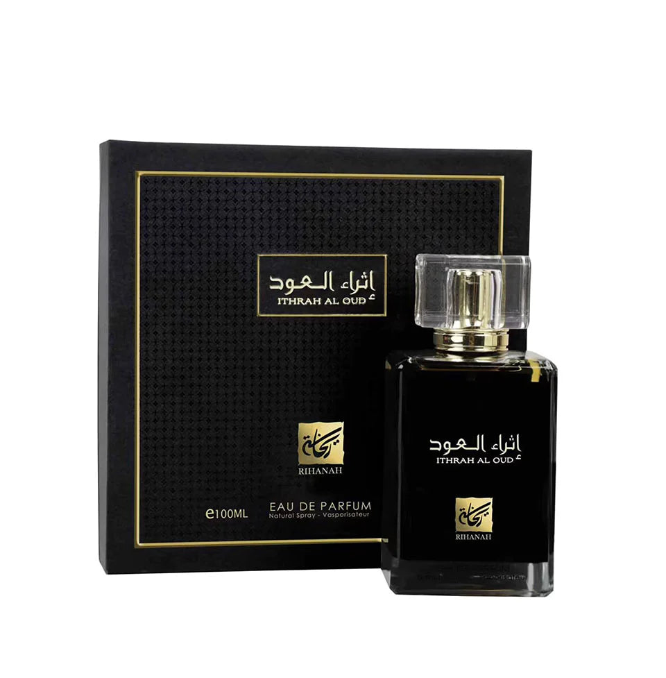 Rihanah Ithrah Al Oud Eau De Parfum 100 Ml For Men And Women .